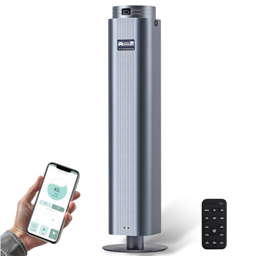 Mxmoonant Waterless Scent Air Machine, 500ml Bottle | App/Remote control, 2000m³,Essential Oil Detection, for office/restaurant/hotel