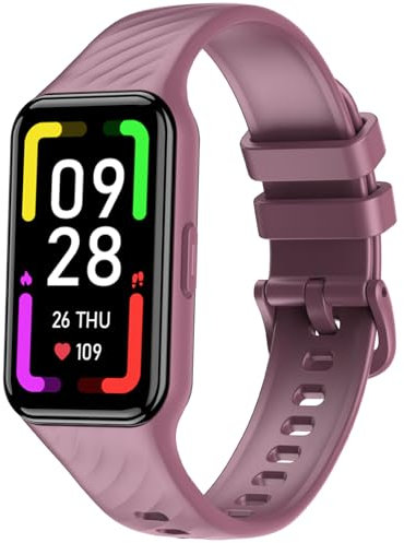 Blackview Smartwatch, Reloj Inteligente Mujer - Oxímetro(SpO2) Caloría Podómetro Sueño Pulsometro | Pantalla de 1,47 Pulgadas, Pulsera Actividad Compatible con Android e iOS (Versión Mejorada)