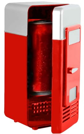 Drink USB Cooler - Chiller per bevande personale, Plug in Cold Box | Dispositivo di refrigerazione silenziosa compatta con di raffreddamento termico per studiare scrivania adolescenti ragazze