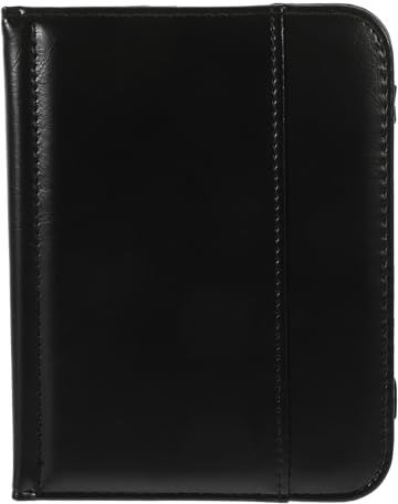 Didiseaon Housse de Protection pour Liseuse Étui Imitation Cuir Antichoc Couverture Intégrale Résistante Aux Rayures Design Élégant Noir Compatible E-Reader