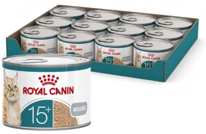 ROYAL CANIN Ageing 15+ Airlift Loaf | 12 x 85 g | Alleinfuttermittel für alte Katzen | Mit EPA & DHA