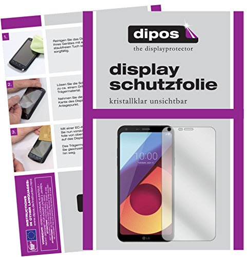 dipos I 6x Screen Protector compatible with LG Q6 Alpha Protection Films clear