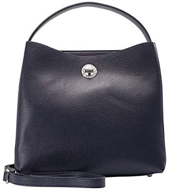 L.Credi Damen Carla Schultertasche Blau (marine)
