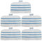 Ugardo 5 Pack Washable Pads Replacement/Compatible for Black + Decker Steam Mop Compatiable 1600 Series, HSMC1300FX HSMC1321 HSMC1361SGP BDH1855SM BDH1760SM BDH1765SM BDH1720SM BDH1725SM
