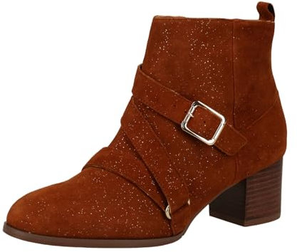 Mellow Yellow ECARYALA Damen Stiefelette Camel, EU 37