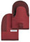 KitchenAid Kitchen Aid Beacon Mini Oven Mitt Set, 5.5x8, Passion Red/Bordeaux