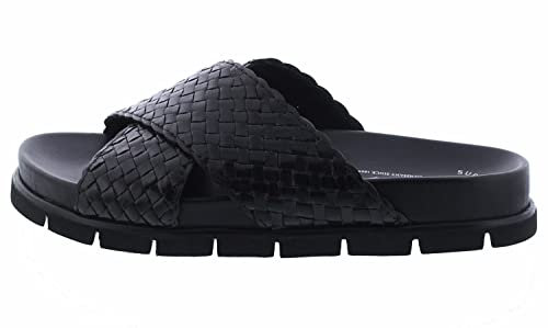Sioux Damen LIBUSE Flache Sandale, schwarz, 41 EU