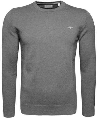 Gant Herren Classic Cotton C-Neck Pullover (1er Pack)