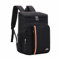 NUZAMAS Mochila isotérmica de 18 l, impermeable, para pícnic, para mujer, hombre, caliente, frío, congelador, almacenamiento, pesca, playa, escuela, oficina, camping, barbacoa (negro)