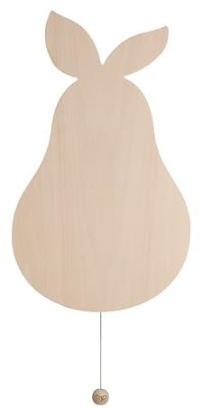 Baby's Only - Baby Wandlampe - Birne - Wandleuchte für Babyzimmer - Nachtlampe mit batterie für Kinderzimmer - FSC-Gütezeichen Holzlampe - 25000 Brennstunden - Wandlampe bemalbar