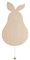 Baby's Only - Baby Wandlampe - Birne - Wandleuchte für Babyzimmer - Nachtlampe mit batterie für Kinderzimmer - FSC-Gütezeichen Holzlampe - 25000 Brennstunden - Wandlampe bemalbar