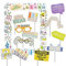 Wissenschaft Fotobox Accessoires Kinder Geburtstag Deko Experimente Foto Requisiten Physikalisch Chemisch aufblasbaerer Fotorahmen Wissenschaftliche Kindergeburtstag Party Geschenk für Jungen Mädchen