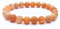 Énergétique jewel Bracelet Pierre de Lune Rose de 8 mm en Pierre Naturelle de Qualité A+ homme, femme et couple, idée cadeau bijoux lithothérapie
