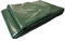Telo Telone Occhiellato Antistrappo Impermeabile per coperture Polietilene Multiuso (4x5 metri, Verde 120 gr/mq)
