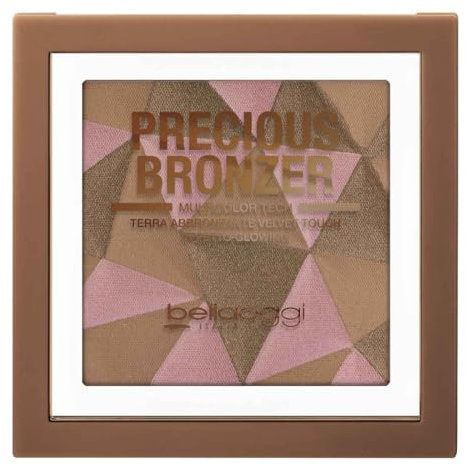 BELLAOGGI Bronzer Glow Palette - Satin Finish - Warm Sun - 9g