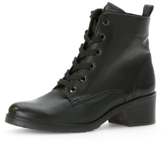 Gabor Damen Schnürstiefeletten, Frauen Stiefeletten,Moderate Mehrweite (G),uebergangsschuhe,uebergangsstiefel,Bosco (Micro),38.5 EU / 5.5 UK