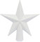 YYCRAFT Glitter Star Tree Topper Christmas Decoration-4 Inch,White