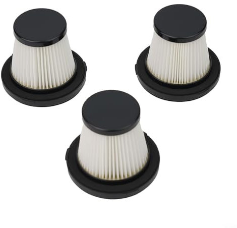Filtro di ricambio compatibile per aspirapolvere senza fili Morse, design solido per una lunga durata (confezione da 3)