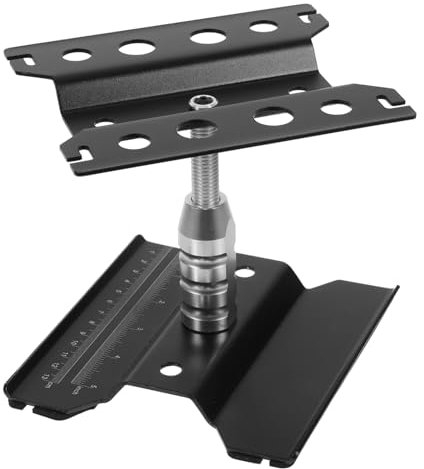 Toyvian Rc Car Reparaturarbeitsplatz Aluminiumlegierung Multifunktionaler Drehbarer LKW Montageständer Für Rc Crawler Buggy Modellauto Wartung Und Display