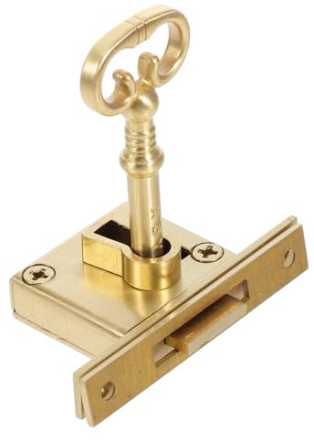 Alipis Schlösser Für Schranktüren Schranktürschloss Mit Schlüssel Briefkastenschloss Sicherheitsschloss Aus Messing Für Schreibtische