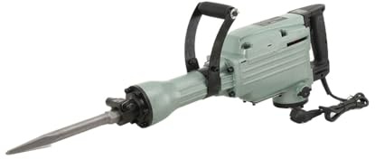 Cozyel Hochleistungs-Betonbrecher Abbruchhammer 2200 W, 66 J Schlagkraft Elektroabbruchhammer, Bohrhammer Betonhammer Stemmhammer 1350 BPM, inkl. Spitzmeißel, Flachmeißel, für Schiefer, Beton usw.