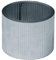 bellissa – Rasenkanten-Band aus Metall kleine Welle silbern verzinkt 5m × 14 cm – Flexible Beeteinfassung ohne Bördelung für saubere Rasen- & Beetabgrenzung - Beetumrandung Rolle mit gewelltem Design