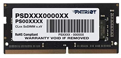 PATRIOT Signature DDR4 8GB 2400MHZ CL17 SODIMM