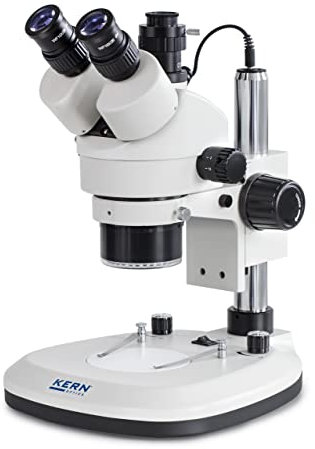 KERN & SOHN Stereo-Zoom-Mikroskop KERN OZL 466 – Trinokular (Abmessungen 300 × 240 × 420 mm) OZL 466