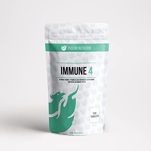 Immune 4 with Vitamin C, D, Zinc & Selenium x 120 Tablets