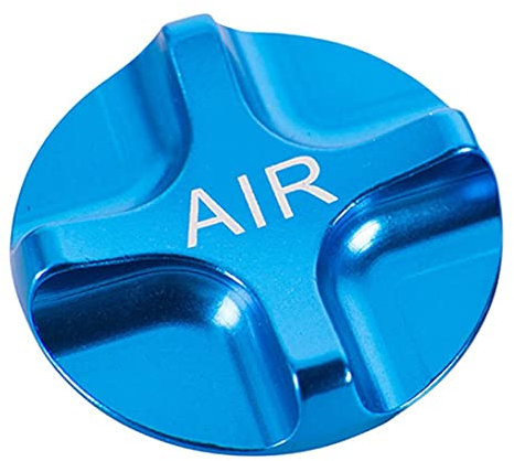 1PC Bicycle Front Air Shoulder Cover Portable Fork Cover Aluminum Alloy Mountain Bike Front Fork Gas Protector Cover Blue