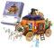 LOZ 1134 Building Blocks Car Model Series Pumpkin Wagon Creative Educational Toy Construction Toy