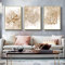 LPFNSF Islamische Bilder Wohnzimmer,Leinwand Islam Bild wandbilder wohnzimmer,Marmor Leinwand Gemälde für Schlafzimmer Küche Esszimmer und Büro,Kein Rahmen.(style 4,40X60CM*3)