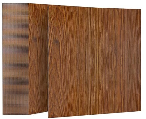 SUBTLETY 30x30cm PVC Bodenbelag Set 54 Stück Selbstklebend Vinylboden Stein Optik Bodenfliesen Wasserfeste Laminat Klebefliesen Bodenaufkleber für 5,02㎡ Küchen Wohnzimmer Balkon (Motive F)