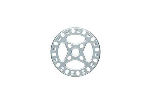 KitchenCraft Trébede Reductor de Anillo de Gas para Placas de Gas, Apto para Cafeteras de Estufa, Hierro Galvanizado, 12 cm, Plateado