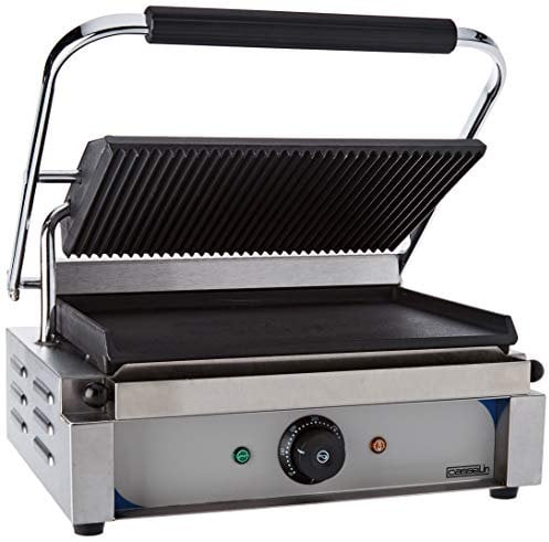 Casselin cgprl – Grill Panini placas rainurée – Liso