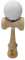 Das original Bahama Kendama Solid-Kendama (weiß)