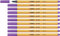 STABILO - Fineliner - point 88-10er Pack - violett