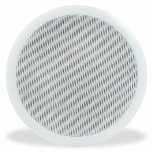 Power Dynamics CSPB6 Haut-Parleur de Plafond 100V 10W, Enceinte Encastrable 6,5 Sonorisation Commerciale, Installation Facile, Idéal Magasins, Restaurants, Bureaux