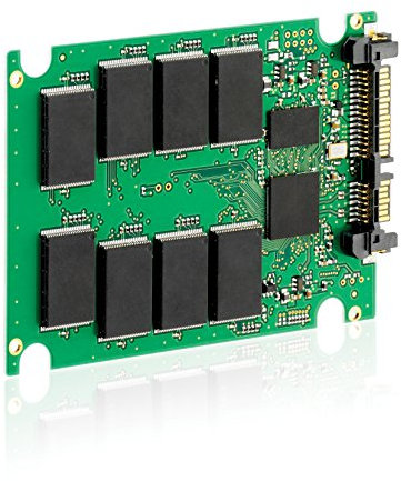 HP 653122-B21 SSD Festplatte 100GB (8,9 cm (3,5 Zoll), SATA-300, MLC) grün