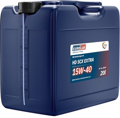 EUROLUB HD 5CX EXTRA SAE 15W-40 Motoröl, 20 Liter