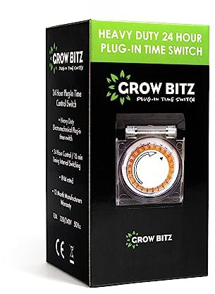 lumen lite Heavy Duty Grow Light Timer 600W Hydroponics Plug Grow Tent Room