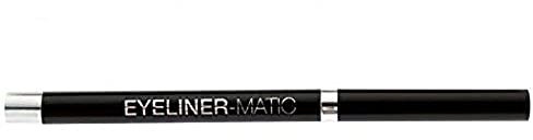 Maybelline New York Jade Eyeliner Matic Kajal Black 21 / herausdrehbarer Kohl-Kajal Schwarz (präziser Lidstrich, leichte Anwendung) mit integriertem Spitzer, dermatologisch getestet, 1 x 3 g