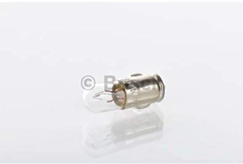 Bosch - (281 Pure Light Halogen Headlight Bulbs, 12 V 2 W | Original Quality - Socket Type BA7s - Workshop Packaging with 10 Bulbs