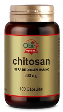Obire | Chitosan 300 mg | 100 Comprimidos | Suplemento Natural de Origen Marino | Rutina Diaria