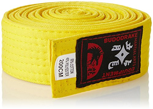 Karategürtel Judogürtel Taekwondogürtel gelb (180)