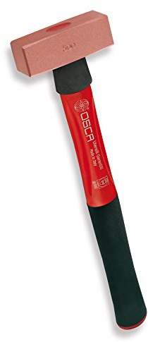 OSCA 12-1/2 Vibration Free Copper Hammer with 3-Component Handle with Anti-Slip Rubber Grip, OS070K1000