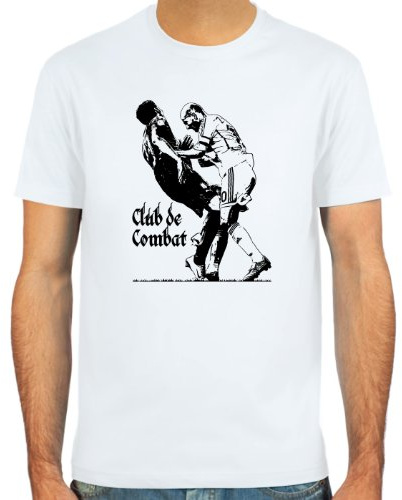 SpielRaum Maglietta Zinedine Zidane vs. Marco Materazzi ::: Colore: Blu, Beige, Bianco o Rosso ::: Taglie: S-XXL (Calcio)