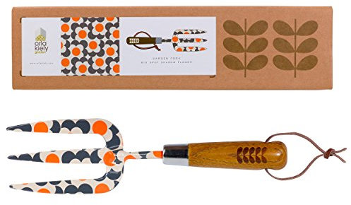 Orla Kiely Wild and Wolf carrelage Fleur Fourchette – Orange