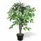 vidaXL Birkenfeige Ficus Benjamini Kunstpflanze künstliche Zimmerpflanze Baum