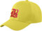Morefaz Unisex Jungen Mädchen Mütze Baseball Cap Hut Kinder Kappe 3D Gothic B TM (B Yellow red)